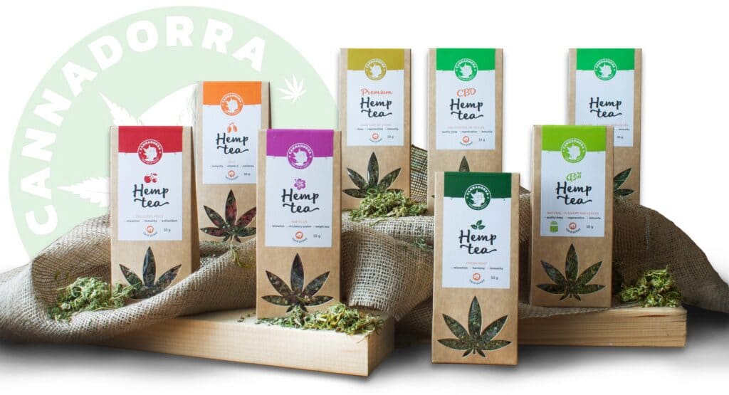 cannadorra cbd tea