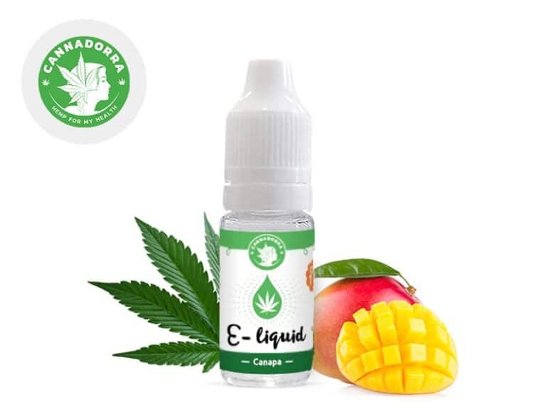 E-liquid Mango Kush CBD (100mg) - Cannadorra