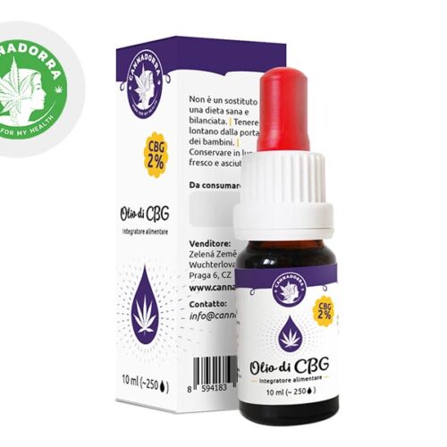Olio CBG 2% bio (10ml) - Cannadorra