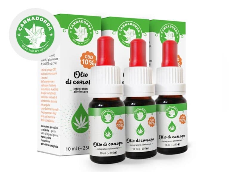 Pack 3 Oli CBD 10% bio (30ml) - Cannadorra