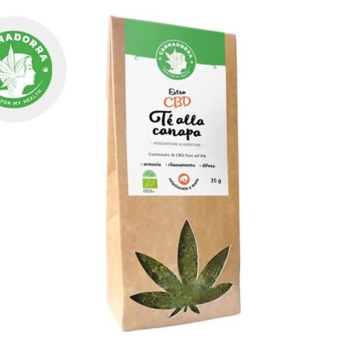 Tè CBD Extra alla canapa - Cannadorra