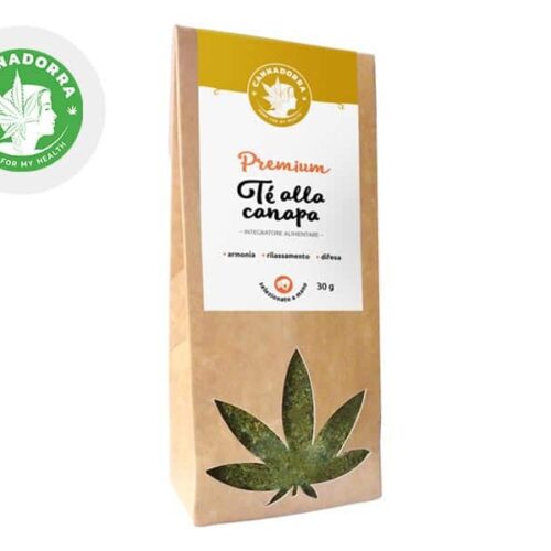 Tè alla canapa CBD Premium - Cannadorra