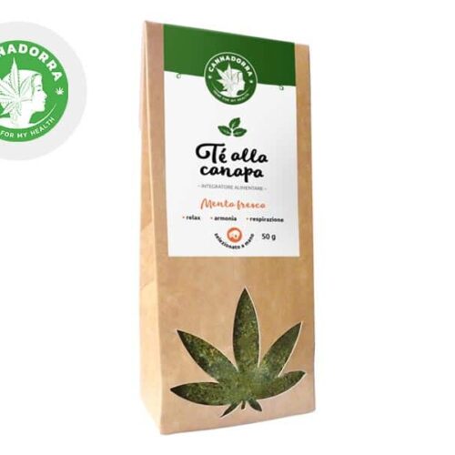 Tè alla canapa Menta - Cannadorra