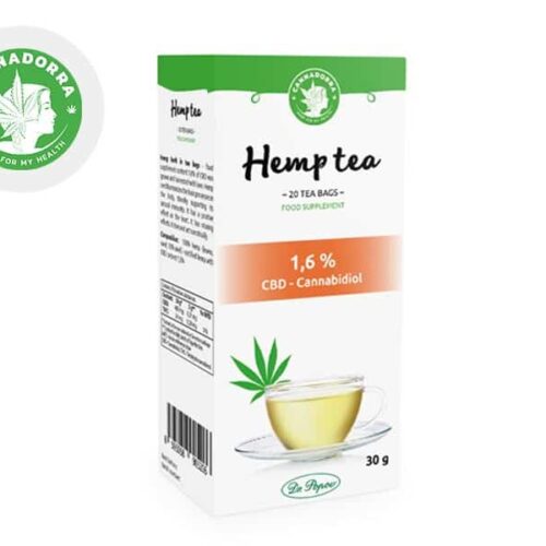 Tè alla canapa CBD Porzionato - Cannadorra