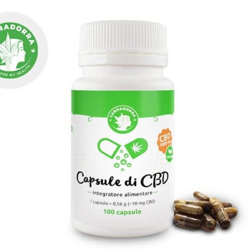 Pillole CBD 1000mg - Cannadorra