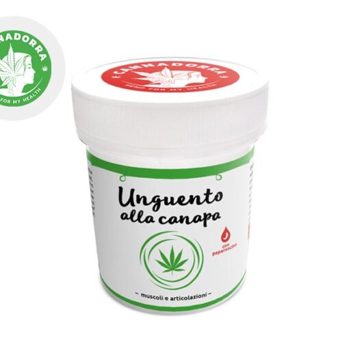 Crema alla canapa per Muscoli e Articolazioni Cannadorra