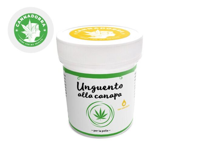Crema alla canapa per la Pelle Cannadorra