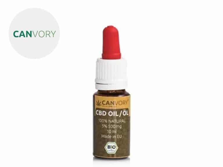 Olio CBD 5% bio (10ml) - Canvory