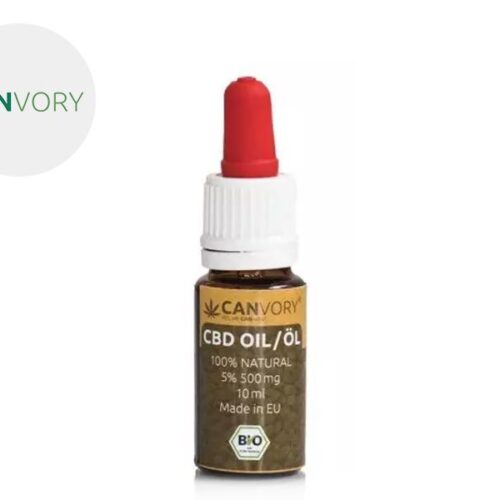 Olio CBD 5% bio (10ml) - Canvory
