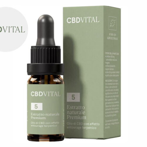 Olio CBD 5% bio (10ml) - CBD VITAL