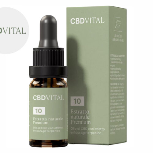Olio CBD 10% bio (10ml) - CBD VITAL
