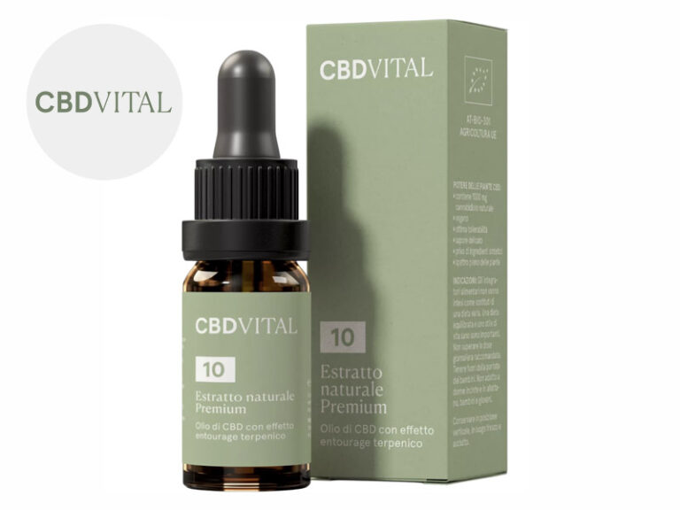 Olio CBD 10% bio (10ml) - CBD VITAL