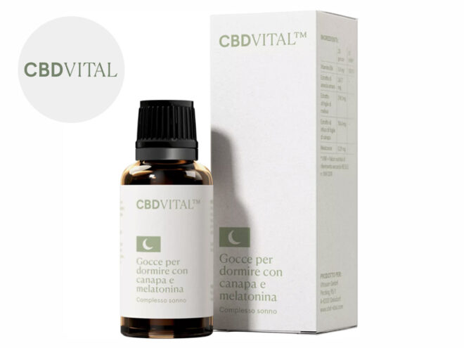 Olio CBD Gocce per dormire (30ml) - CBD VITAL