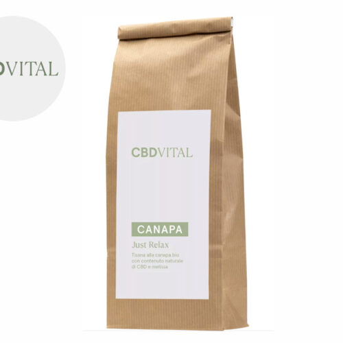 Tisana CBD foglie di canapa - CBD VITAL