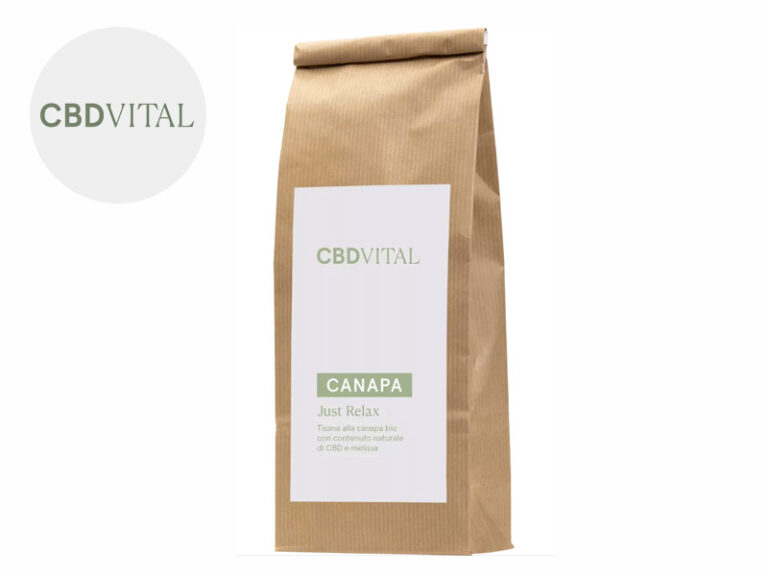 Tisana CBD foglie di canapa - CBD VITAL