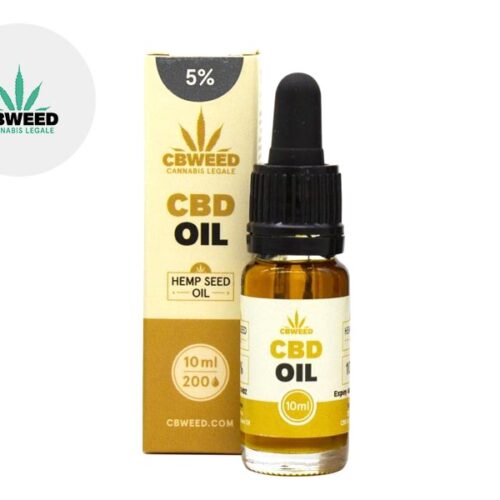 Olio CBD 5% (Olio di canapa) (10ml) - Cbweed