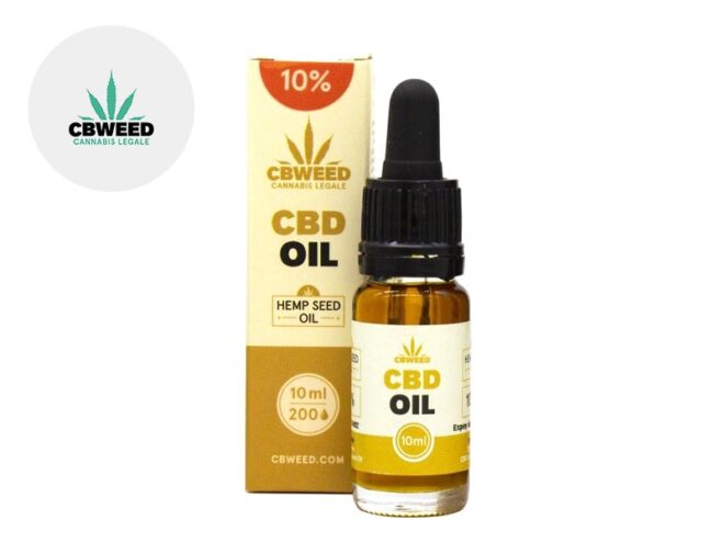 Olio CBD 10% (Olio di canapa) (10ml) - Cbweed