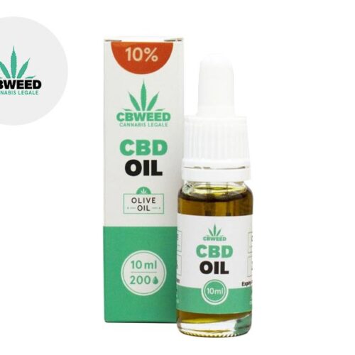 Olio CBD 10% (Olio di oliva) (10ml) - Cbweed