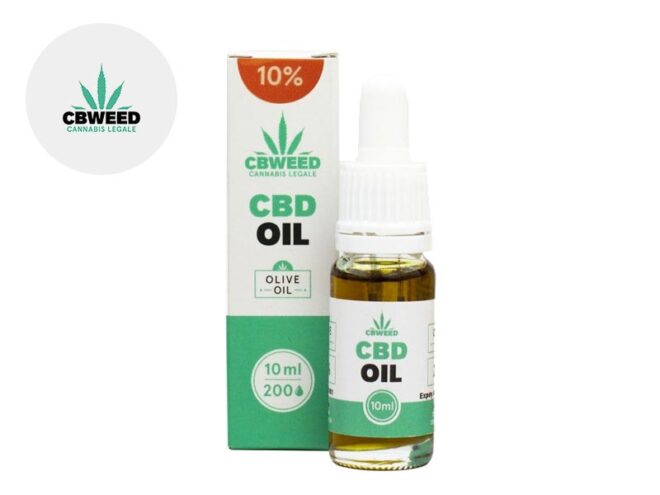 Olio CBD 10% (Olio di oliva) (10ml) - Cbweed