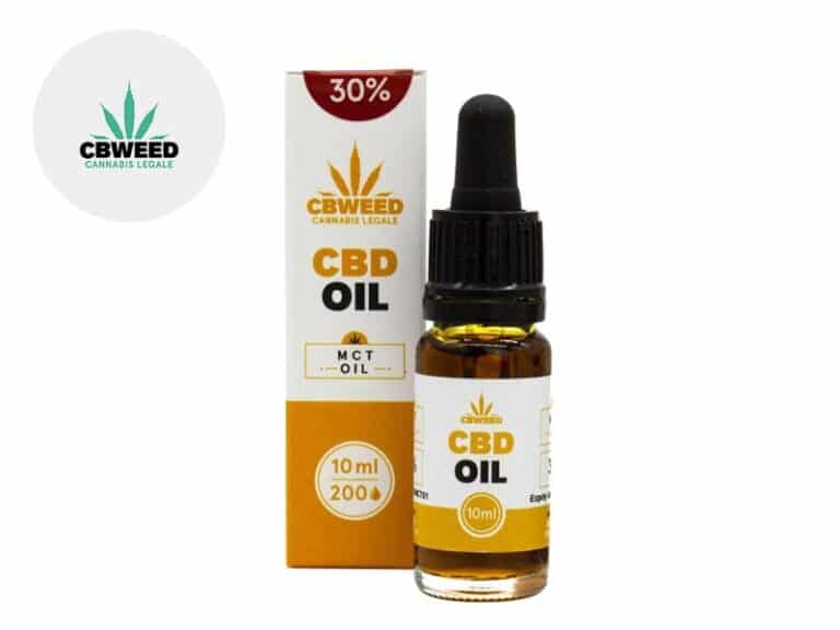 Olio CBD 30% (Olio di cocco) (10ml) - Cbweed