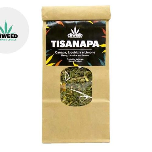 Tisana CBD liquirizia e limone - Cbweed
