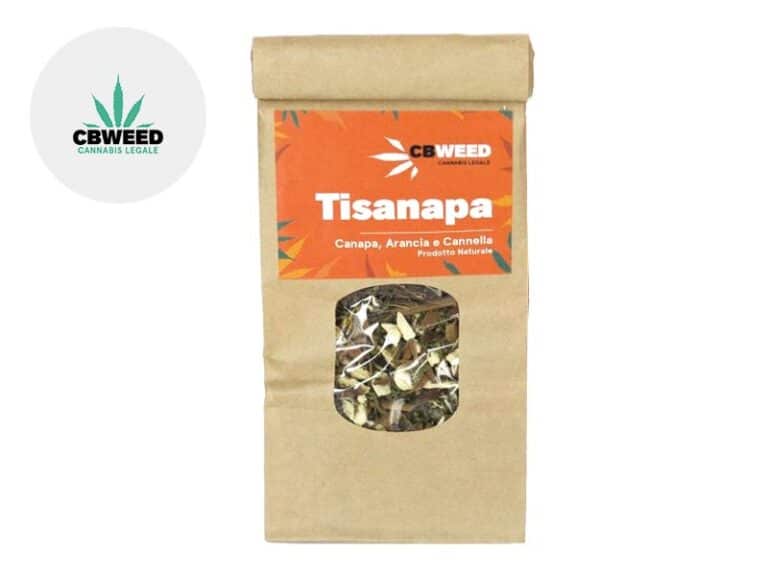 Tisana CBD arancia e cannella - Cbweed