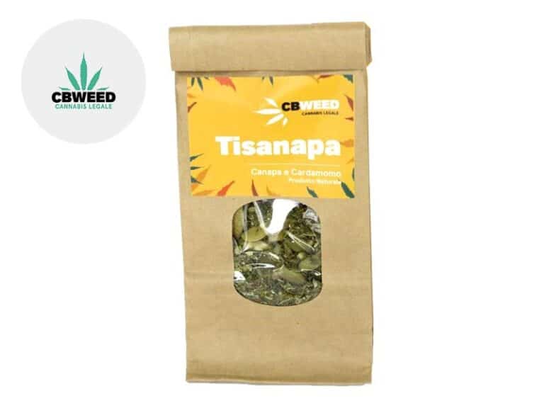 Tisana CBD canapa e cardamomo - Cbweed