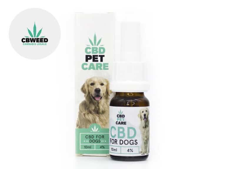 Olio CBD per Cane 4% Cbweed