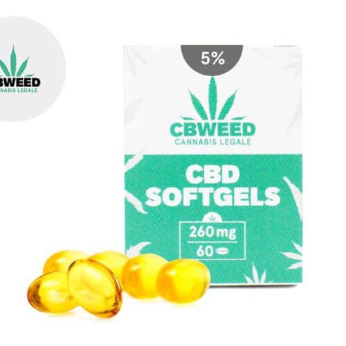 Capsule CBD 5% - Cbweed