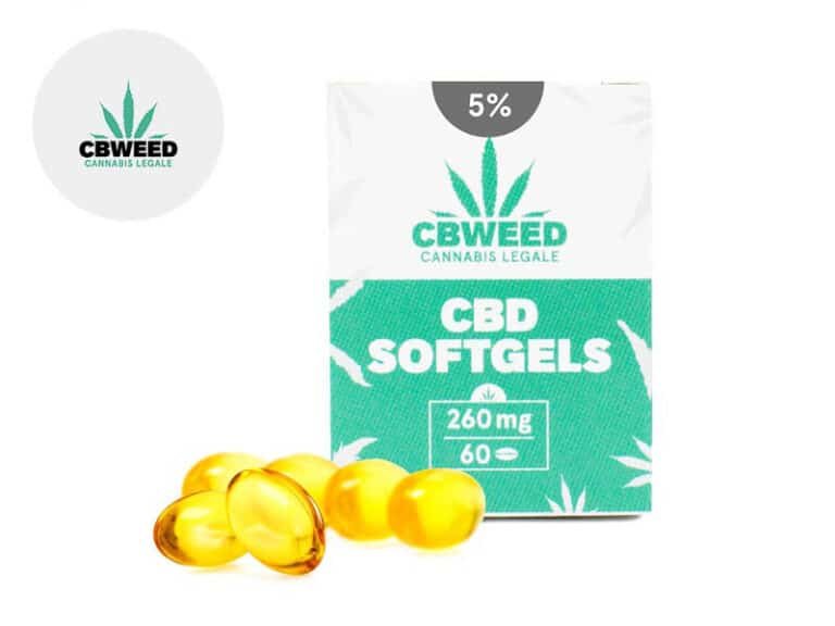 Capsule CBD 5% - Cbweed