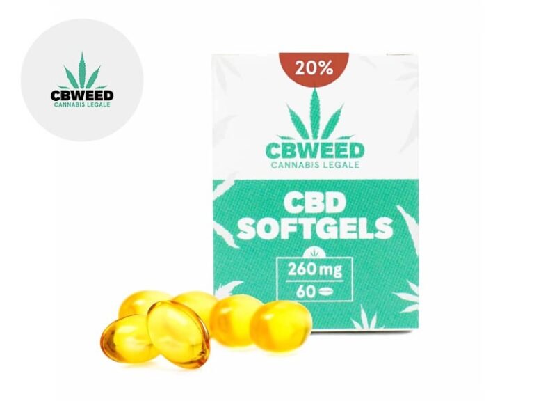 Capsule CBD 20% - Cbweed