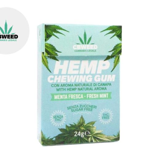 Chewing Gum Hemp CBD 5% - CBWeed