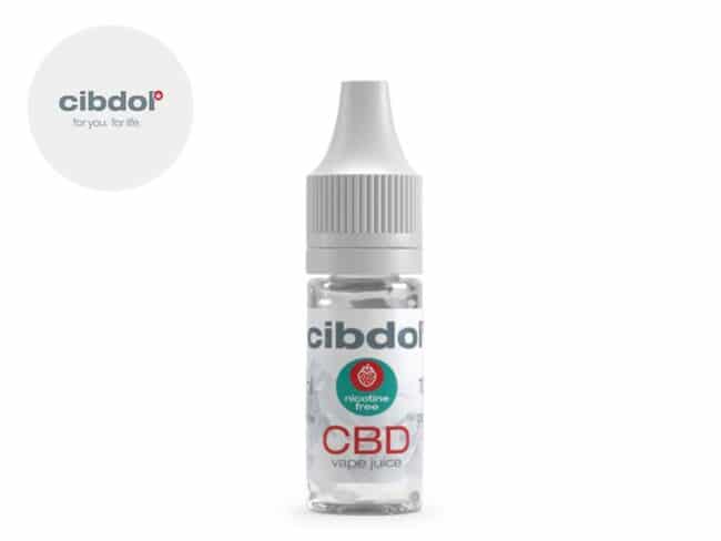 E-liquid Fragola CBD (500mg) - Cibdol