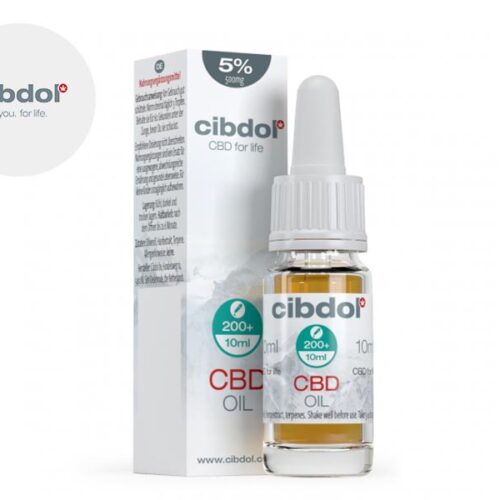Olio CBD 5% bio (10ml) - Cibdol