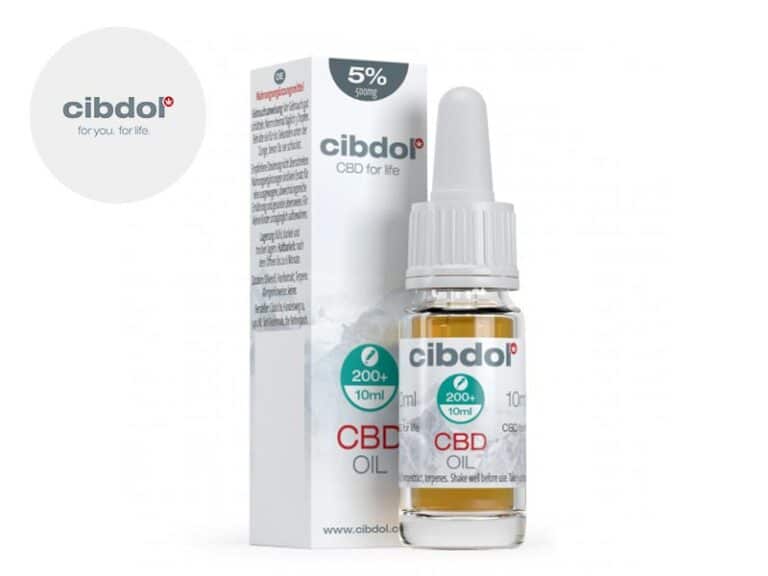 Olio CBD 5% bio (10ml) - Cibdol