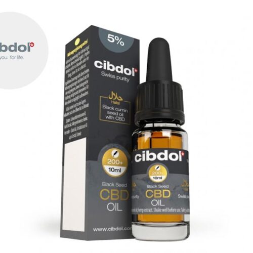 Olio CBD 5% bio (Nigelle) (10ml) - Cibdol