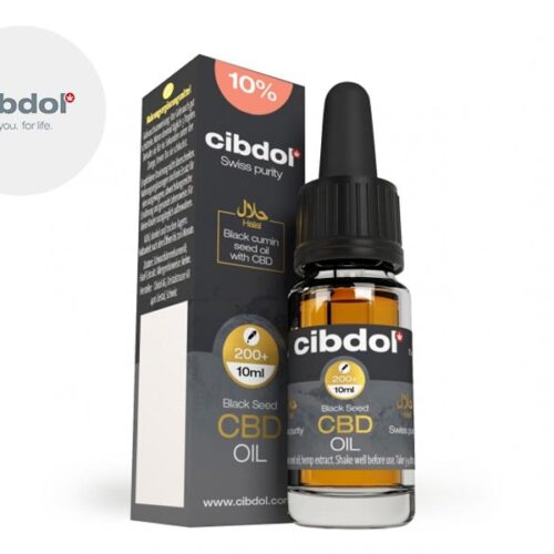 Olio CBD 10% bio (Nigelle) (10ml) - Cibdol