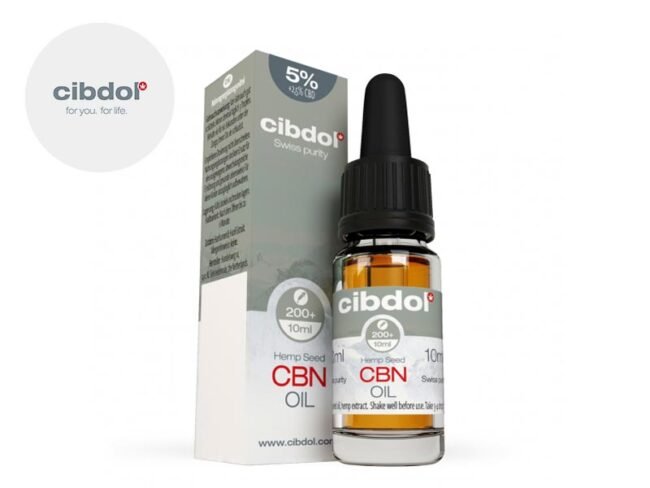 Olio CBN 5% bio (10ml) - Cibdol