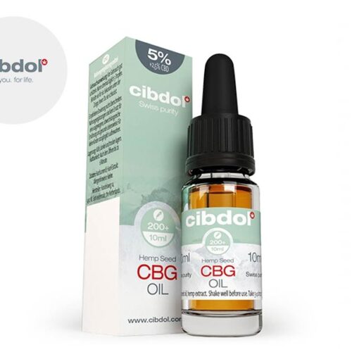 Olio CBG 5% bio (10ml) - Cibdol