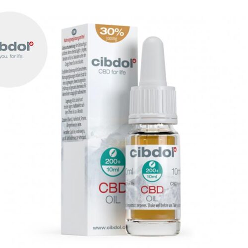 Olio CBD 30% bio (10ml) - Cibdol