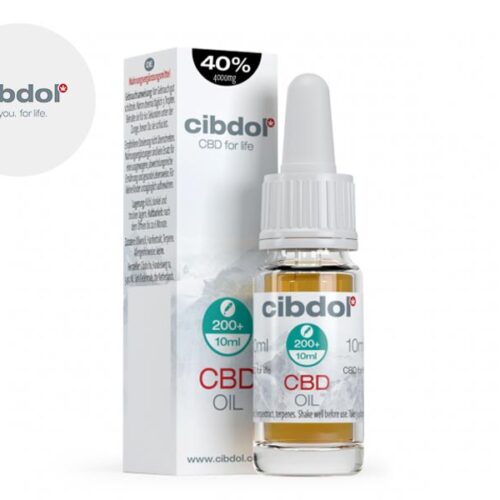Olio CBD 40% bio (10ml) - Cibdol