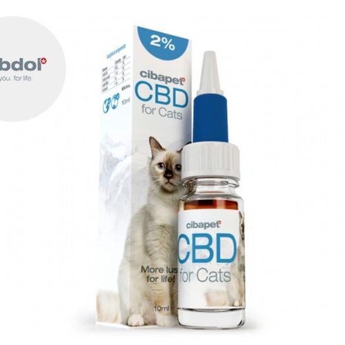 Olio CBD per Gatto 2% Cibdol