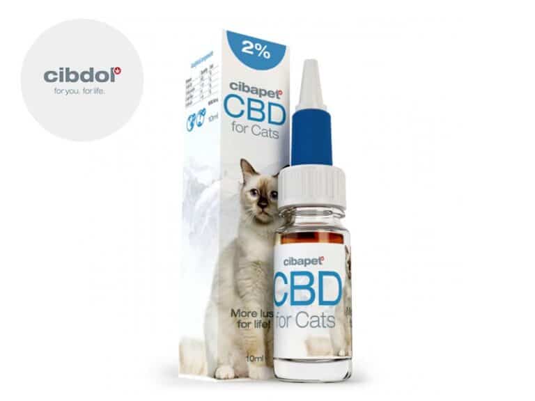 Olio CBD per Gatto 2% Cibdol