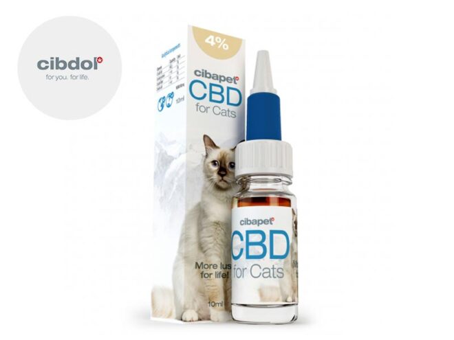 Olio CBD per Gatto 4% Cibdol