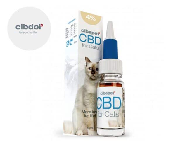 Olio CBD per Gatto 4% Cibdol