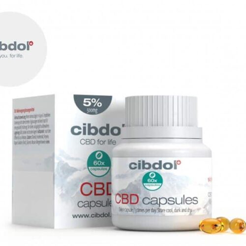 Capsule CBD 500mg - Cibdol