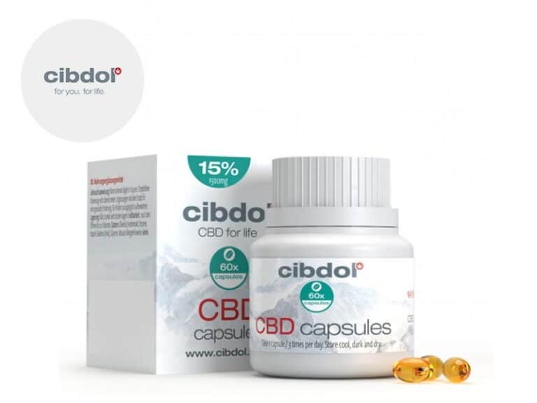 Capsule CBD 1500mg - Cibdol