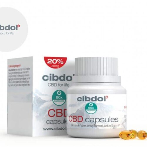 Capsule CBD 2000mg - Cibdol
