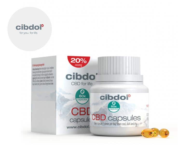 Capsule CBD 2000mg - Cibdol