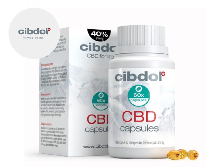 Capsule CBD 4000mg - Cibdol